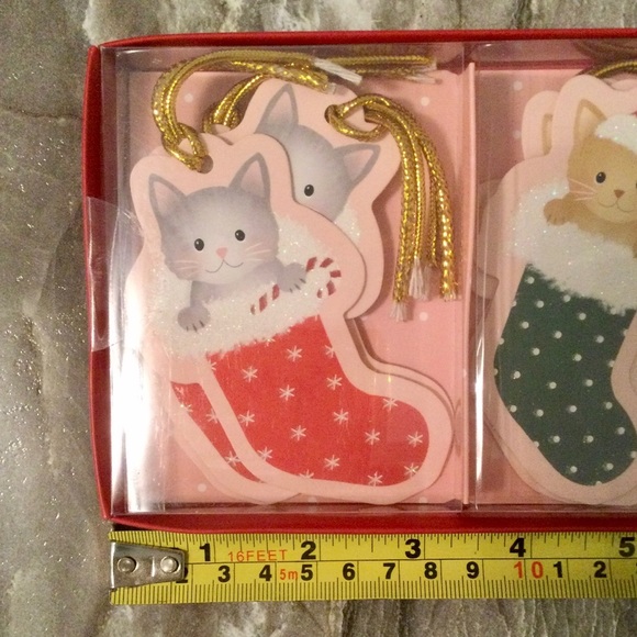 3/20$ Lady Jane Ltd. 16 Gift Tags, 2-Sided Christmas Kittens - Picture 9 of 12